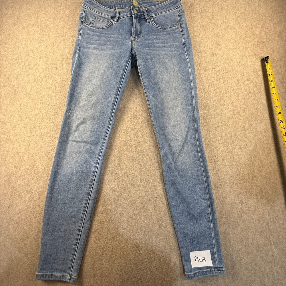 Tommy Bahama Womens Light Wash Skinny Jeans Blue Denim Size 4 31x28